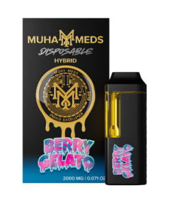 Muha Meds 2g Disposable Berry Gelato Hybrid