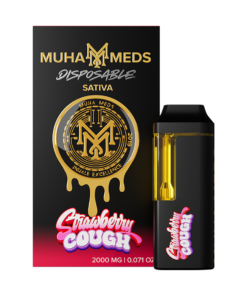 Muha Meds 2g Disposable Strawberry Cough Sativa